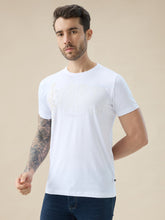 Men's Chest Graphic Print Round Neck Half Sleeve Regular Fit T-Shirt